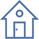 House symbolizing loan products