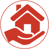 Hand Holding a Home