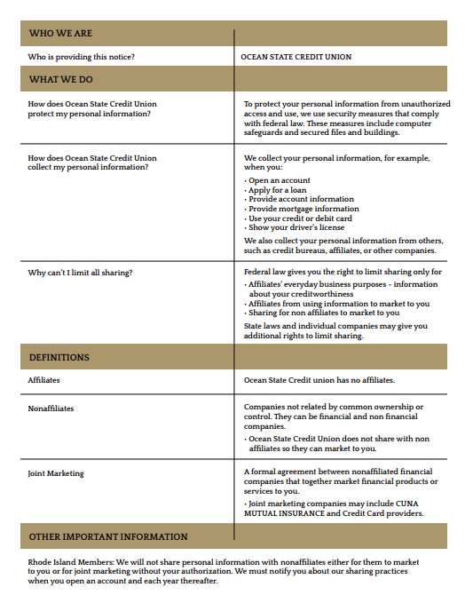 Privacy Policy Page 2