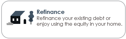 Refinance button
