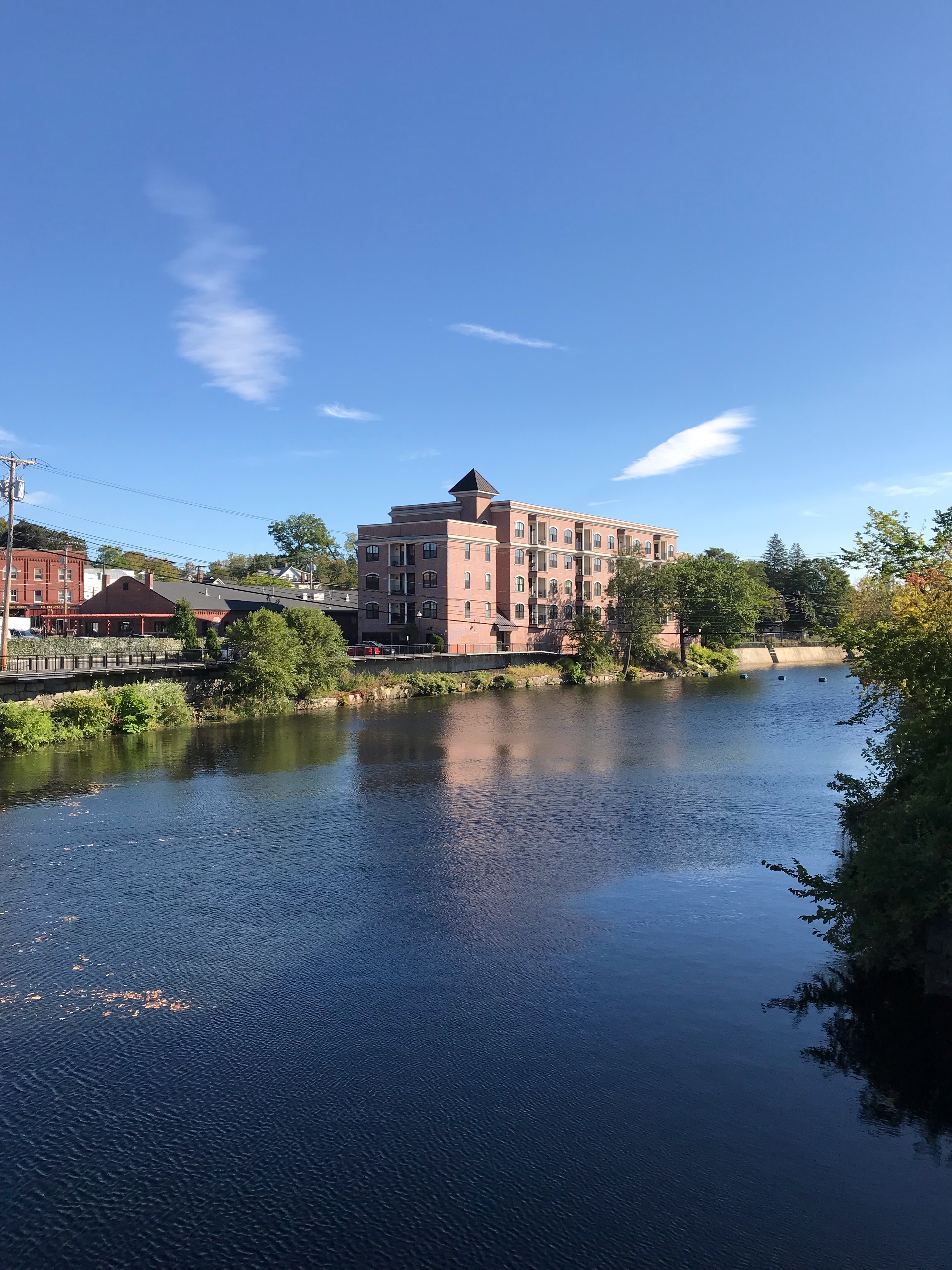 Nashua River in Nashua, NH