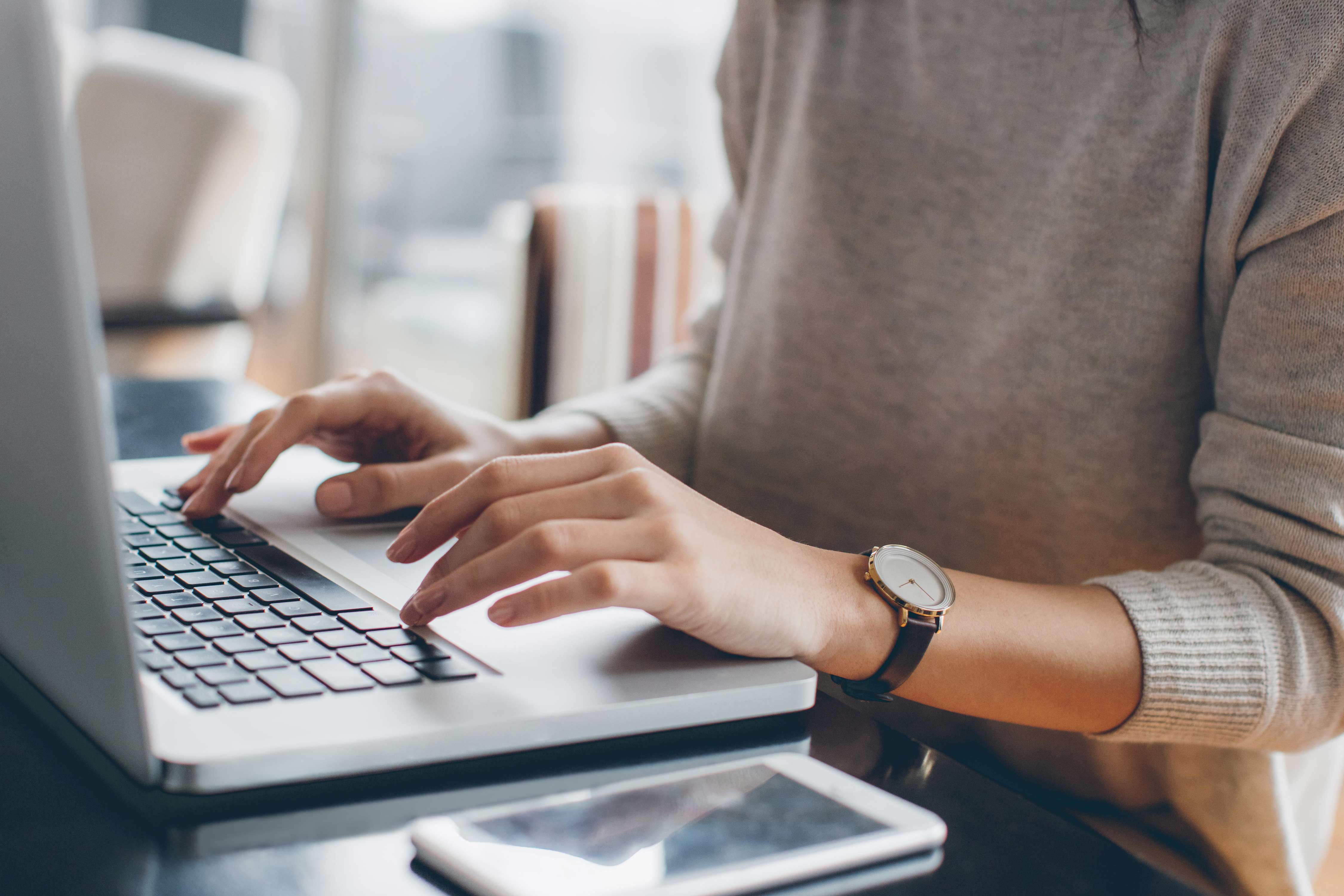Log in and review your loan status.