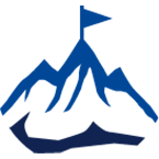 Mountain with Flag
