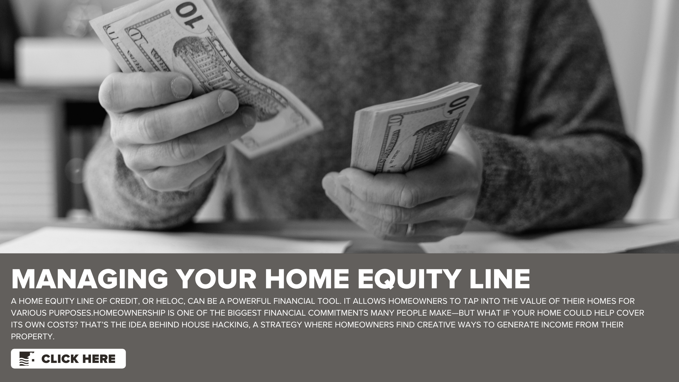 Money, Money Management, Finance, Home Finances, Equity, HELOC,