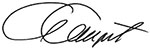 Alex Davenport signature