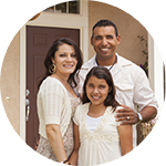 Home Refinance Loans - hispanic family